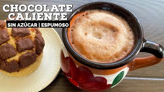 CHOCOLATE CALIENTE ESPUMOSO RECETA SUPER FACIL [upl. by Rawley]