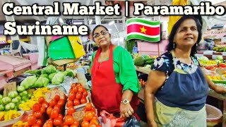 Surinames Largest Fish and Vegetable Bazaar  Paramaribo 🇸🇷 [upl. by Island]