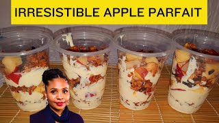 Apple Parfait Recipe  Homemade parfait [upl. by Fernandez]