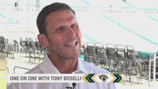 Tony Boselli reacts to Tom Coughlins induction into the Pride of the Jaguars [upl. by Marney157]