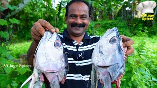 നാവിൽ കപ്പലോടും രുചിയിൽ നല്ല ഒന്നാന്തരം തല കറി 😋👌 Thala Curry  Fish Curry  Keralastyle [upl. by Hyman799]