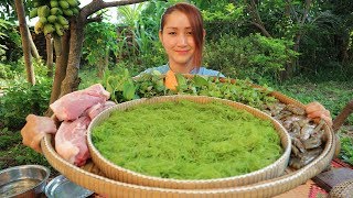 Yummy Wakame Seaweed Salad  Wakame Salad  Cooking with Sros [upl. by Navlys]