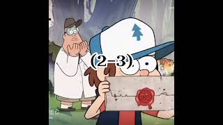 Martin wild krafts vs dipper gravity falls rushed version [upl. by Dunc]