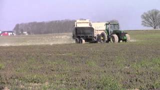 LS7000HDC Spreading Biosolids [upl. by Aikam]