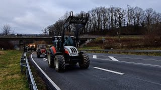 🚨🚜 BauernDemo live aus Schopfheim im Wiesental am 08012024 [upl. by Ynitsed]