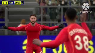 Liverpool Vs Crystal Palace 10 All Goals Highlight efootball Gameplay [upl. by Ebsen537]