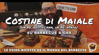 Costine di Maiale grigliate su BBQ a gas  Le ricette con Chef Alex  Il Mondo del Barbecue [upl. by Dihaz]