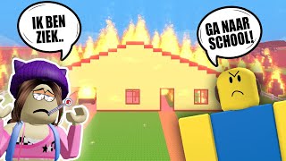 PROBEREN TE SPIJBELEN IN ROBLOX  Need More Heat Goed Einde [upl. by Mischa97]