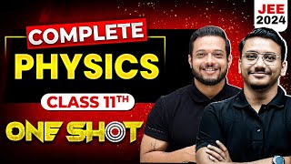 Complete Class 11th Physics in 1 Shot  Maha Revision  JEE Main 2024 [upl. by Minny787]