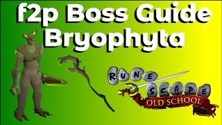 OSRS  F2P Boss Guide Bryophyta [upl. by Corell596]