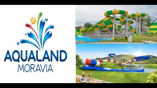 Aqualand Moravia all water slides All Toboganspetrossking [upl. by Quartis127]