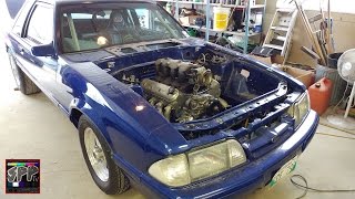 Dropping My 53 LS Into The SonicStang  Fabricating custom engine mounts [upl. by Oconnor199]