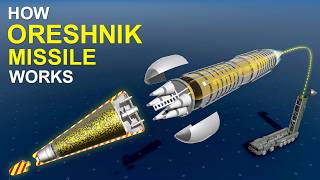 Oreshnik Hypersonic Missile  How Russian Intercontinental Ballistic Nuclear Missile Works [upl. by Nudnarb]