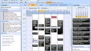 Color Coding Outlook 2007 Calendar items for Business [upl. by Alwin66]