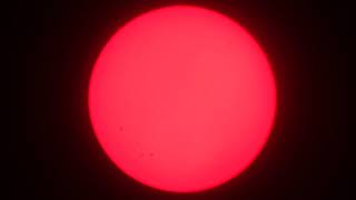 Sun with halpha Daystar solar scout 60 [upl. by Woods]