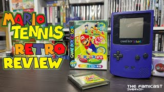 Mario Tennis  Retro Review  Game Boy Color [upl. by Hailey]