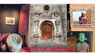 TOUR AROUND THE TOWN OF BEAUTIFUL ANTIGUA VLOG 12 [upl. by Drarej610]