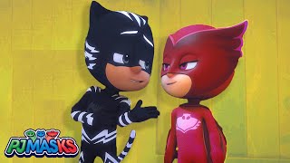 Catboy Turned Evil  PJ Transformations  PJ Masks amp Friends  Cartoons for Kids [upl. by Kjersti]