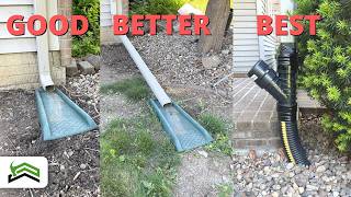 3 Options for Extending Your Downspouts [upl. by Brooks863]