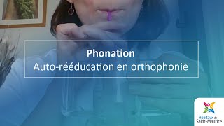 Phonation  Autorééducation en orthophonie [upl. by Collis]