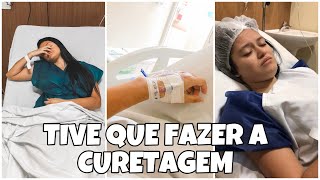 RELATO DA MINHA CURETAGEM AMIU  COMO É A RECUPERAÇÃO DOEU [upl. by Boyce949]