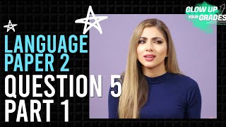 Language Paper 2 Question 5 Part 1  Transactional writing part 1  GCSE Revision Guide  AQA [upl. by Lani]