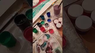 Ecorche head painting🌈 art painting viralshorts paints tutorial asmr shorts artist trending [upl. by Baal460]