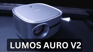 BEST HD PROJECTOR LUMOS AURO V2 Projector Review  Official Certified Netflix amp Youtube [upl. by Oicor]