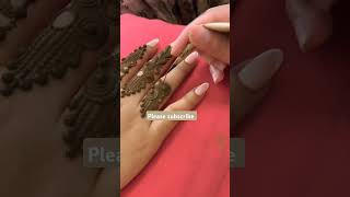 Most beautiful finger mehndi design [upl. by Caravette269]