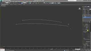 3ds Max Tutorial  Creating Surfaces from Spline [upl. by Ardnazil]