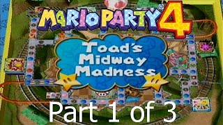 Mario Party 4  Toads Midway Madness  Part 1 of 3 [upl. by Celisse]