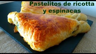 Pastelitos de ricotta y espinacas [upl. by Gemina]