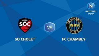 Vendredi 27102017 à 19h45  SO Cholet  FC Chambly O  J11 [upl. by Kamilah]