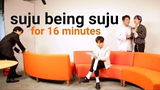 suju being suju for 16 minutes  a loud super junior compilation [upl. by Wager]