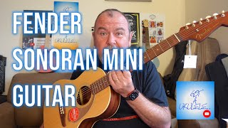 Not A Ukulele Reviews  Fender Sonoran Mini Guitar [upl. by Creedon958]