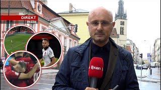 Tv Klan  Sot ÇekiShqipëri live në Tv Klan raporton nga Praga gazetari Erion Todhe [upl. by Amek]