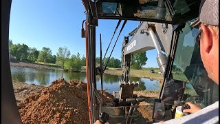 Busting The Pond Dam And Clearing The Island [upl. by Dru]