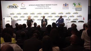 BDJ  AFRICA INVESTMENT FORUM LAUNCH [upl. by Maitilde932]