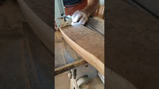 serrando angelim 6 cm de espessura na serra Makita whatsappstatus woodworking diy [upl. by Schaab]