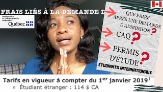 ÉTUDIER AU CANADA 🇨🇦 QUE FAIRE APRÈS LADMISSION CAQ PERMIS DÉTUDE [upl. by Jaine]