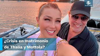 ¿Un “cortón” más Thalía y Tommy Mottola habrían firmado su divorcio [upl. by Nuahs]