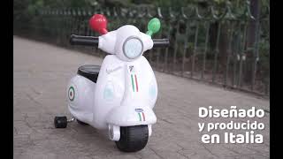 Juguete montable Move amp Grow Vespa Primavera [upl. by Miguel]