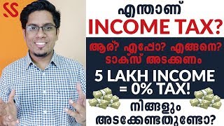 ശരിക്കും എന്താണ് INCOME TAX Income Tax Slabs amp Calculation Explained FY 201920  Malayalam Finance [upl. by Ivana]