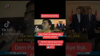 Dem Partili Abdullah Zeydan 🗣️“PKKnın öyle bir gücü var ki PKK sizi tükürüğüyle boğar” 📅 2016 [upl. by Enimisaj837]