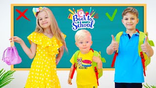 Diana and Roma in School Stories for Kids  Video compilation [upl. by Corry]