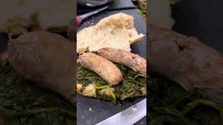 Salsiccia Friarielli e Provola marenna food naples lafontelattea sandwich [upl. by Ttennej]