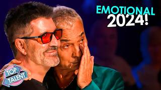 EMOTIONAL Auditions That Made Even Judges CRY 😭 UPDATED 2024 [upl. by Wolliw234]