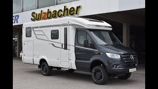 Hymer ML T 580 Mercedes Allrad 4x4 Stollenreifen BF Goodrich [upl. by Alemahs773]