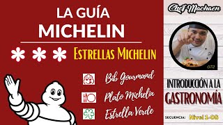 Estrellas Michelin  ¿Qué es la Guía Michelin  Curso de Cocina Profesional  Nivel108 [upl. by Alo]