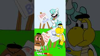 Koopa Troopa and Goomba meet smiling critter animation flipaclip [upl. by Eboj]